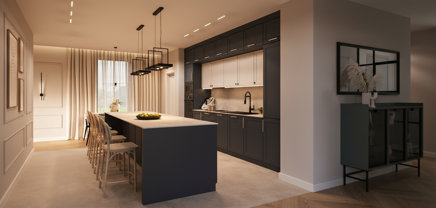 projekt kuchni opole katarzyna witoń kwkoncept, jak dobrze zaprojektowaćwnętrze