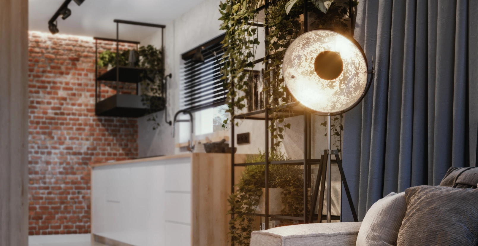 Loftowe mieszkanie dla singla zdjęcie: 2