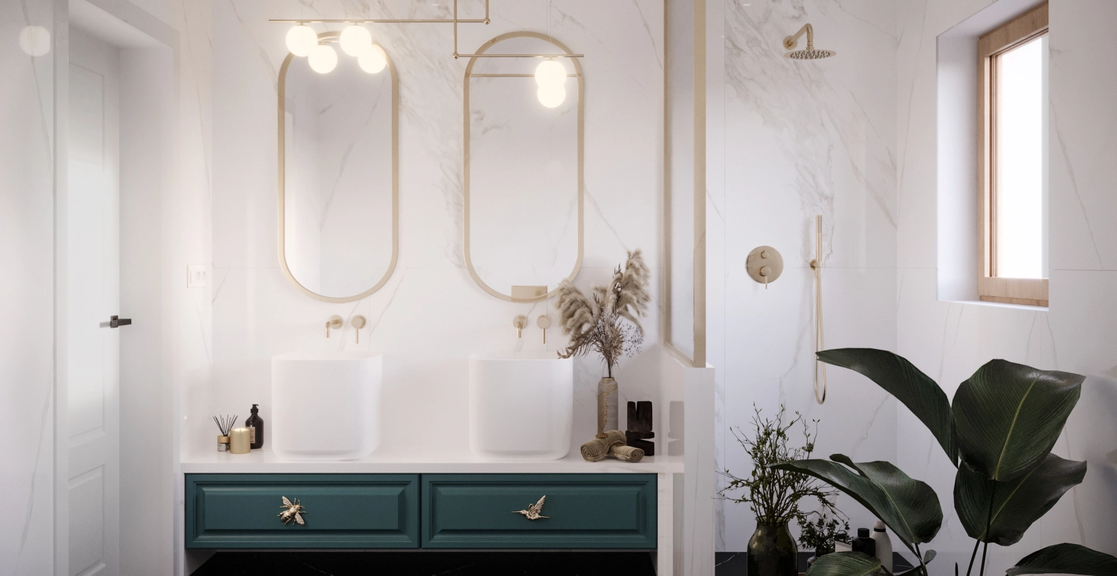 Eleganckie mieszkanie - projekt wnętrza dla rodziny 2+1 zdjęcie: 10