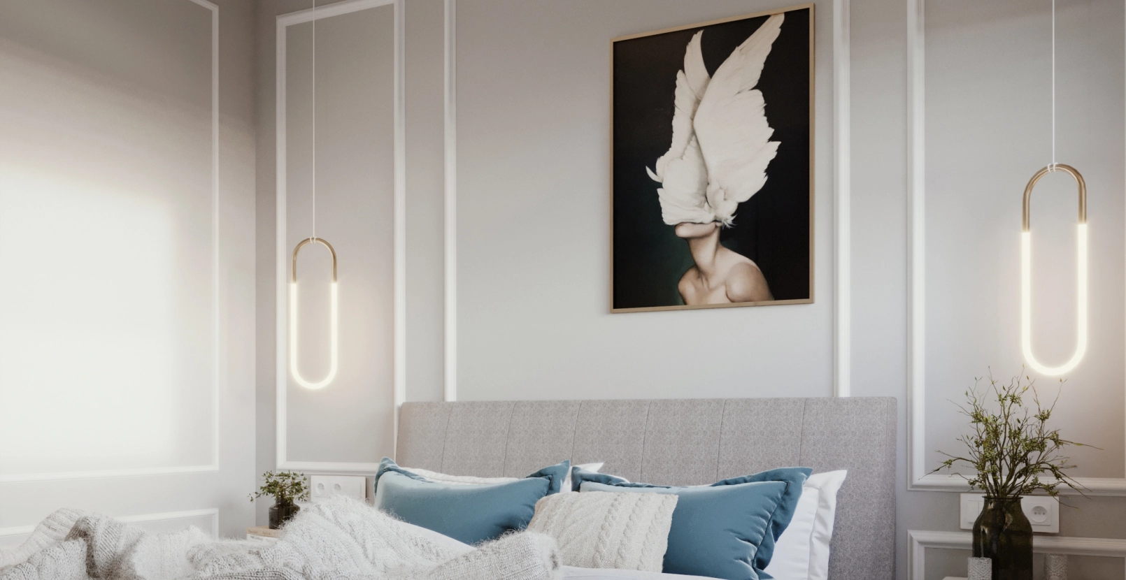 Eleganckie mieszkanie - projekt wnętrza dla rodziny 2+1 zdjęcie: 6